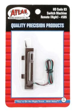 Atlas Code 83 Remote Switch Machine Right HO