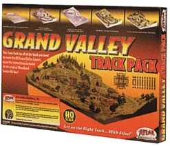 Atlas Grand Valley Track Pack -- For Woodland Scenics Grand Valley Layout (#785-1483, Sold Separat