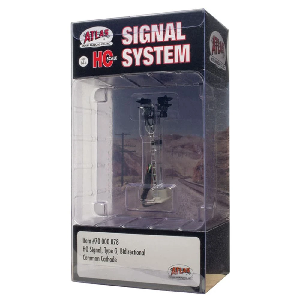 Atlas All Scales Signal System -- Bi-Directional Type G Signal - HO 1 Atlas All Scales Signal System -- Bi-Directional Type G Signal - HO