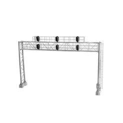 Atlas 3-Track Modern Signal Bridge - All Scales Signal System -- 6 Signal Heads - HO