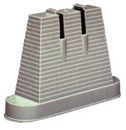 Atlas Bridge Pier (4 Pack) -- 3" 7.5cm - HO