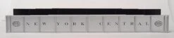 Atlas Decorated Plate Girder Bridge W/Code 100 Track -- New York Central (silver, Black) - HO