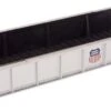 Atlas Code 100 Plate Girder Bridge -- Union Pacific (silver W/red, White, Blue Logo) - HO
