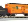 Bachmann The Keystone - Standard DC -- Pennsylvania Railroad 0-6-0, 3 Cars, 24" E-Z Track Circle,