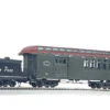 Bachmann White Pass & Yukon -- 2-6-0 Loco, Wood Combine, Wood Coach, 56 X 38" Track Oval, Power Pa