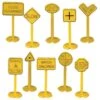 Bachmann Signs -- Railroad & Street Pkg(24) - HO