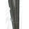 Bachmann Decoder-Equipped Nickel-Silver Turnout - E-Z Track? -- #6 Left Hand - HO
