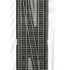 Bachmann Decoder-Equipped Nickel Silver E-Z Track? Turnout -- Single-Crossover #6 Left Hand - HO