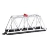Bachmann Truss Bridge With Blinking Light - E-Z Track? -- Assembled - 10-1/2 X 2-3/8 X 4" (silver)