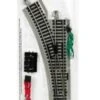 Bachmann Remote Turnout W/Nickel Silver Rail & Gray Roadbed - E-Z Track? -- Left Hand - HO