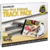 Bachmann Your First Railroad Track Pack - E-Z Track? -- For 4 X 8 Layout - HO