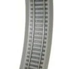 Bachmann Bulk E-Z Track? W/Nickel Silver Rail -- 18" Radius Curve Pkg(50) - HO - 44580