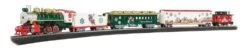 Bachmann Norman Rockwell Christmas Express -- 0-6-0, 3 Cars, 47 X 38" E-Z Track Oval, Power Pack -