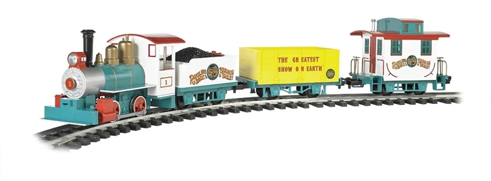 Bachmann Li'l Big Top Circus Train Set - Li'l Big Haulers -- Ringling Bros. And Barnum & Bailey? -