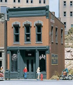 Design Preservation Models Kelly's Saloon - Woodland Scenics DPM Landmark Structures? -- Kit - 2-3