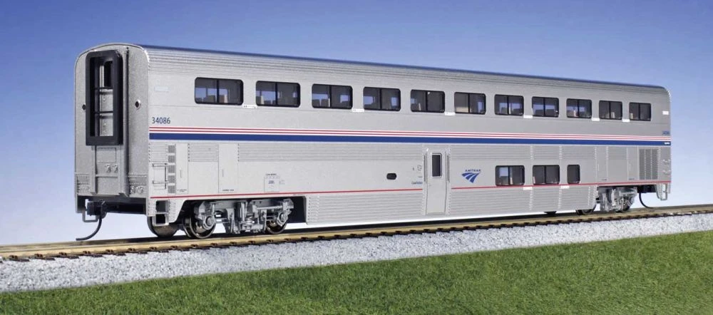 Kato Siemens ALC-42 Charger & 3 Cars Train-Only Set - Standard DC -- Amtrak #302, Sleeper, Coach, 2 Kato Siemens ALC-42 Charger & 3 Cars Train-Only Set - Standard DC -- Amtrak #302, Sleeper, Coach, - Image 2