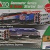 Kato F40PH Commuter Train Starter Set -- Metra - N - 106-0032