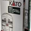 Kato Silver Streak Zephyr Train-Only Set With Interior Lights And DCC -- Chicago, Burlington & Qui