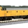 Kato CNW "400" EMD E8A And 5-Car Train-Only Set - Standard DC -- Chicago & North Western (yellow,