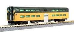 Kato CNW "400" EMD E8A And 5-Car Train-Only Set - Standard DC -- Chicago & North Western (yellow, -Model Train Toys lg381 106104 2