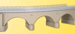 Kibri Curved Stone Arch Bridge W/Ice-Breaker Columns - HO