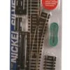 Life-Like Remote Controlled 18" Radius Turnout Code 100 Nickel Silver -- Right Hand - HO