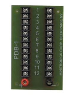 Miniatronics 12-Position Prewired Power Distribution Block -- Rated At 15 Amps
