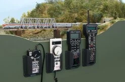 New Rail Models Universal Throttle Pocket (ABS) -- Single; Holds Atlas, CVP, Digitrax, Lenz, NCE &