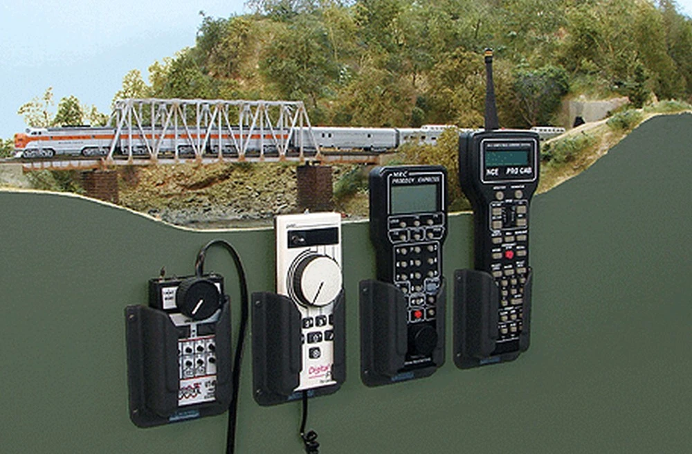 New Rail Models Universal Throttle Pocket (ABS) -- Single; Holds Atlas, CVP, Digitrax, Lenz, NCE & 1 New Rail Models Universal Throttle Pocket (ABS) -- Single; Holds Atlas, CVP, Digitrax, Lenz, NCE &