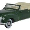 Oxford Diecast USA 1941 Lincoln Continental Convertible - Assembled -- Top Down (Spode Green) - HO