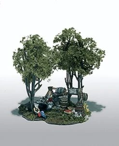 Woodland Scenics Mini-Scene? Unpainted Metal Kit -- Moonshine Still - HO - M102