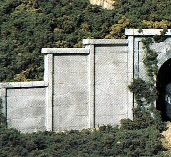Woodland Scenics Concrete Wall (3) HO - C1258 1 Woodland Scenics Concrete Wall (3) HO - C1258