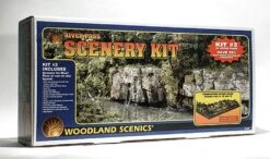 Woodland Scenics River Pass Scenery Kit - HO - S1488