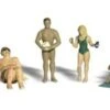 Woodland Scenics Sunbathers - Scenic Accents? -- Pkg(6) - HO - A1853