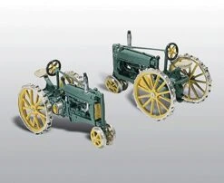 Woodland Scenics Farm Machinery (Unpainted Metal Kit) -- Original Unstyled Model A Tractor (1934-3
