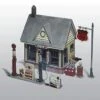 Woodland Scenics Scenic Details? -- Gas Station - Kit (Unpainted Metal) 4 X 2-7/8" - HO - D223