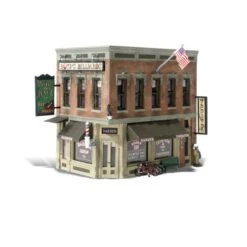 Woodland Scenics Built-&-Ready? Landmark Structures? -- Corner Emporium - Assembled 4-3/16 X 2-3/4