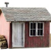 Woodland Scenics Work Shed - Built-&-Ready? Landmark Structures? -- Assembled - 2-11/32 X 1-15/16