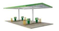 Walthers Cornerstone Modernized Gas Station -- Kit - Main Building: 10-1/2 X 9 X 3-3/16" 26.6 X 2 5 Walthers Cornerstone Modernized Gas Station -- Kit - Main Building: 10-1/2 X 9 X 3-3/16" 26.6 X 2 -Model Train Toys lg933 3542 2