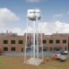 Walthers Cornerstone Municipal Water Tower -- Kit - 3-5/16 X 3-5/16 X 11-1/8" 8.4 X 8.4 X 28.2cm