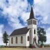 Walthers Cornerstone Cottage Grove Church -- Kit - 7 X 3-1/2 X 8 Inch 17.8 X 8.9 X 20.3cm - HO