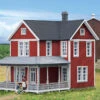 Walthers Cornerstone Cottage Grove Farm House -- Kit - 5-3/8 X 3-1/2 X 5-1/8" 13.6 X 8.8 X 13cm -