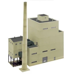 Walthers Cornerstone Metro Power & Light -- Kit - 13-7/8 X 10 X 13" 35.2 X 25.4 X 33cm - HO