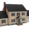 Walthers Cornerstone Executive House -- Kit - 9-15/16 X 5 X 4-3/4" 25.2 X 12.7 X 12cm - HO