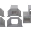 Walthers Cornerstone Concrete Culverts -- Kit - 1-1/2 X 1/2 X 13/16" 3.8 X 1.2 X 2cm - HO