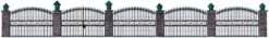 Walthers Cornerstone Wrought Iron Fence - Kit -- 25-1/2" 65cm - HO