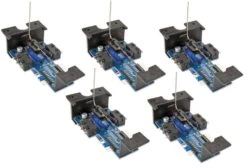 Walthers Walthers Layout Control System -- Horizontal Mount Switch Machine 5-Pack