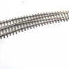 Walthers Track Code 83 Nickel Silver DCC-Friendly Curved Turnout - 20 And 24" Radii -- Left Hand -