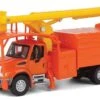 Walthers SceneMaster International? 4300 2-Axle Truck With Tree Trimmer Body - Assembled -- Orange