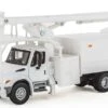 Walthers SceneMaster International? 4300 2-Axle Truck With Tree Trimmer Body - Assembled -- White